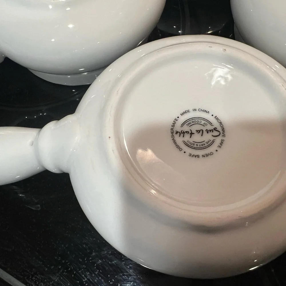 Sur La Table White Soup Bowls